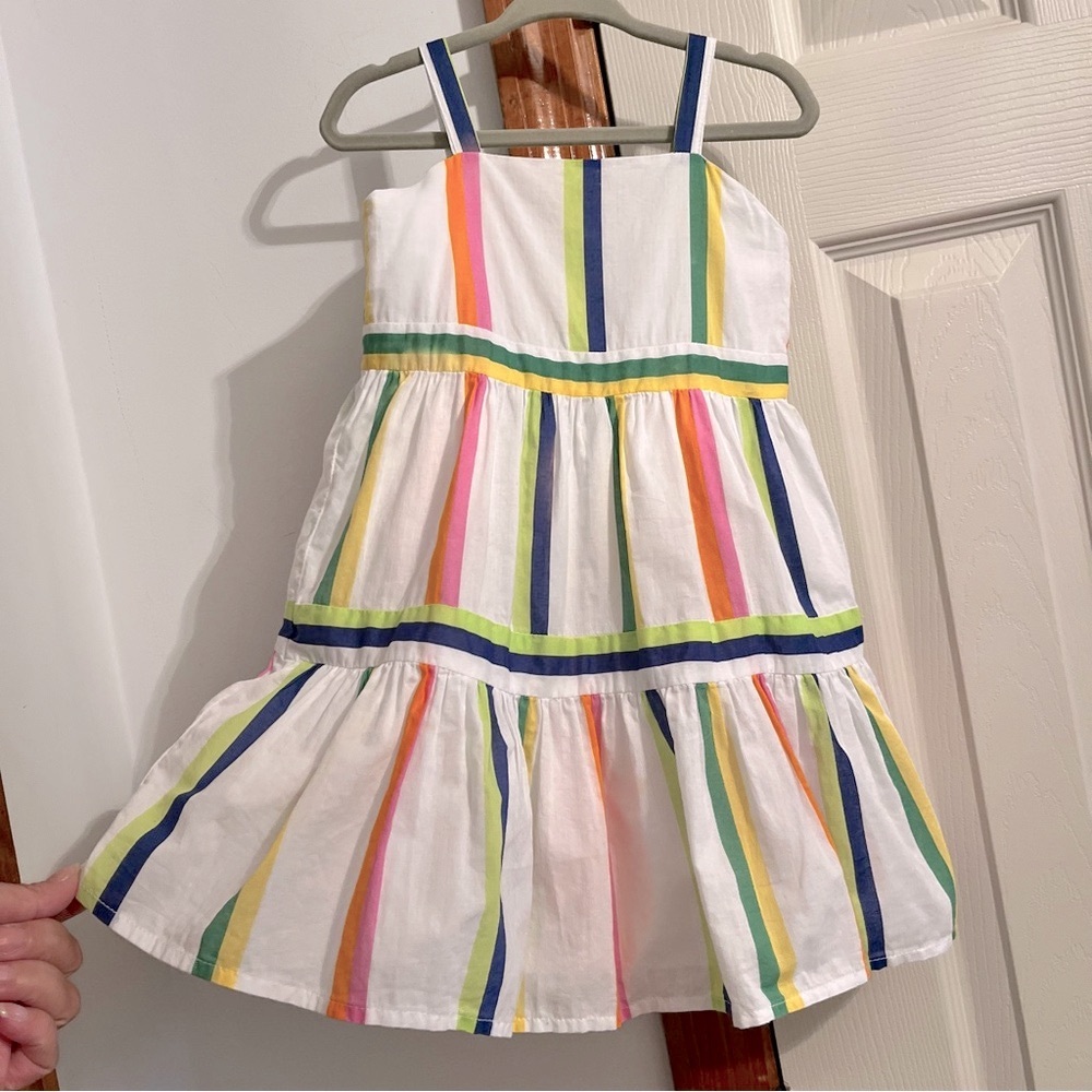 Kaavia James Union Wade x Janie and Jack Cotton Tiered Sundress